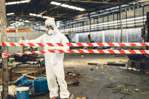 Professional Biohazard technician working in Uniondale, NY